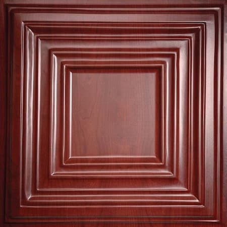 Ceilume Bistro 2ft x 2ft Cherry Wood Ceiling Tile V3-BISTRO-22CHY